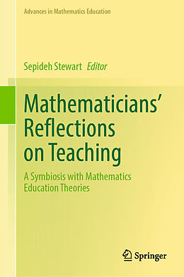 Livre Relié Mathematicians' Reflections on Teaching de 