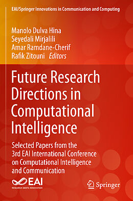 Couverture cartonnée Future Research Directions in Computational Intelligence de 