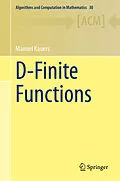 E-Book (pdf) D-Finite Functions von Manuel Kauers