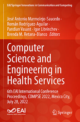 Couverture cartonnée Computer Science and Engineering in Health Services de 