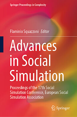Livre Relié Advances in Social Simulation de 