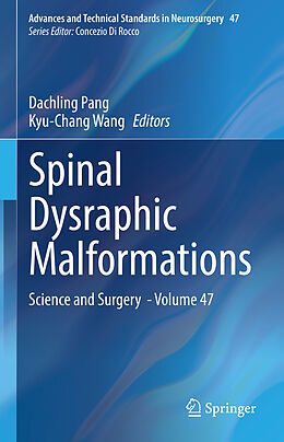 Livre Relié Spinal Dysraphic Malformations de 