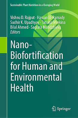 Livre Relié Nano-Biofortification for Human and Environmental Health de 