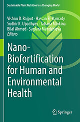 Couverture cartonnée Nano-Biofortification for Human and Environmental Health de 