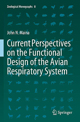 Couverture cartonnée Current Perspectives on the Functional Design of the Avian Respiratory System de John N. Maina