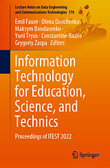 eBook (pdf) Information Technology for Education, Science, and Technics de 