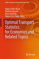 eBook (pdf) Optimal Transport Statistics for Economics and Related Topics de 