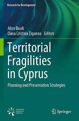 Couverture cartonnée Territorial Fragilities in Cyprus de 