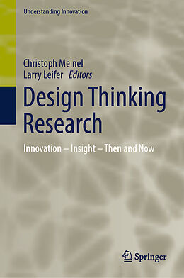 Fester Einband Design Thinking Research von 