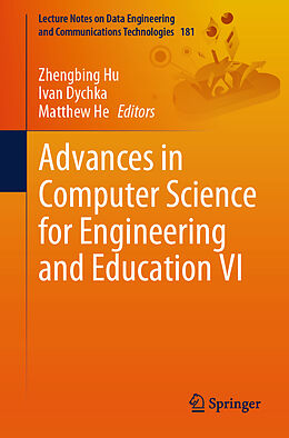 Couverture cartonnée Advances in Computer Science for Engineering and Education VI de 