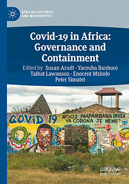 Couverture cartonnée Covid-19 in Africa: Governance and Containment de 