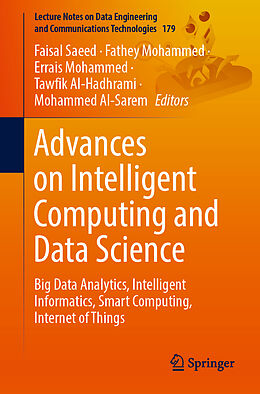 Couverture cartonnée Advances on Intelligent Computing and Data Science de 