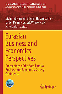 Couverture cartonnée Eurasian Business and Economics Perspectives de 