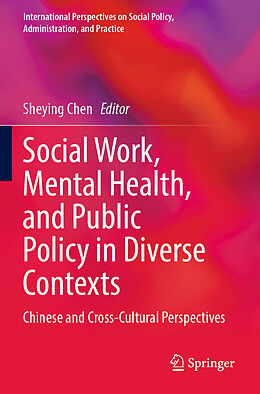 Couverture cartonnée Social Work, Mental Health, and Public Policy in Diverse Contexts de 