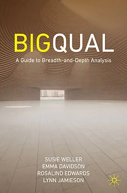 E-Book (pdf) Big Qual von Susie Weller, Emma Davidson, Rosalind Edwards