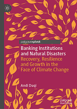 Livre Relié Banking Institutions and Natural Disasters de Andi Duqi