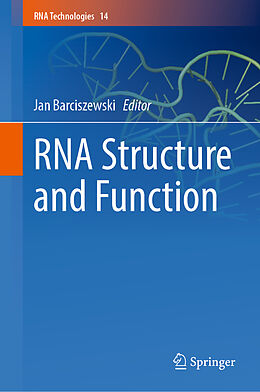 Fester Einband RNA Structure and Function von 