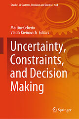 eBook (pdf) Uncertainty, Constraints, and Decision Making de 