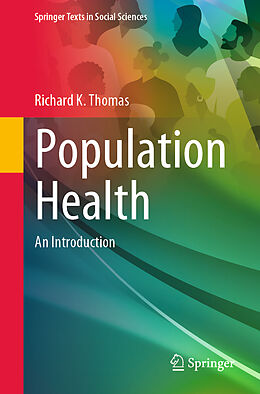 Couverture cartonnée Population Health de Richard K. Thomas