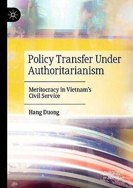 Couverture cartonnée Policy Transfer Under Authoritarianism de Hang Duong