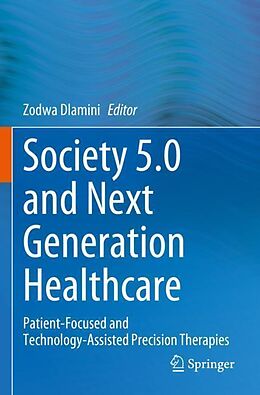 Couverture cartonnée Society 5.0 and Next Generation Healthcare de 