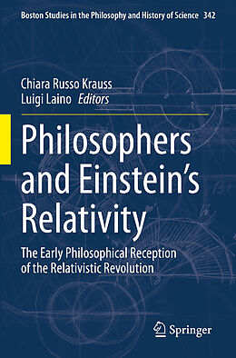 Couverture cartonnée Philosophers and Einstein's Relativity de 