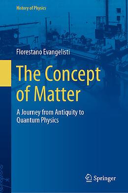 Livre Relié The Concept of Matter de Florestano Evangelisti