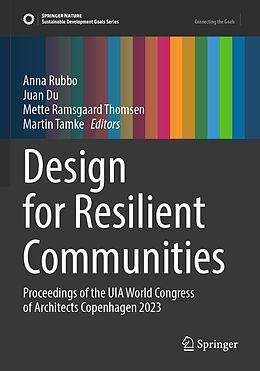 Couverture cartonnée Design for Resilient Communities de 