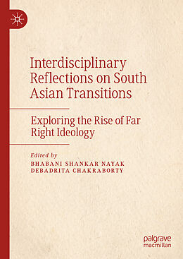 Livre Relié Interdisciplinary Reflections on South Asian Transitions de 