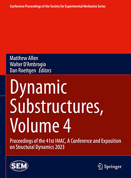 Livre Relié Dynamic Substructures, Volume 4 de 