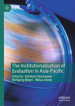 Livre Relié The Institutionalisation of Evaluation in Asia-Pacific de 