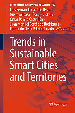 Couverture cartonnée Trends in Sustainable Smart Cities and Territories de 