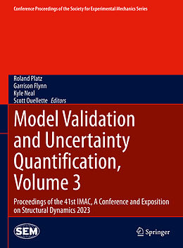 Livre Relié Model Validation and Uncertainty Quantification, Volume 3 de 