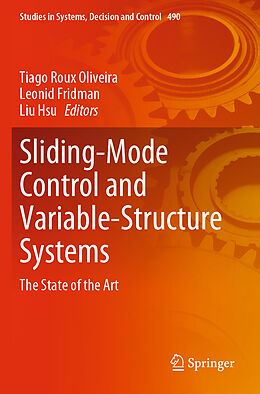 Couverture cartonnée Sliding-Mode Control and Variable-Structure Systems de 