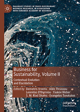 Livre Relié Business for Sustainability, Volume II de 