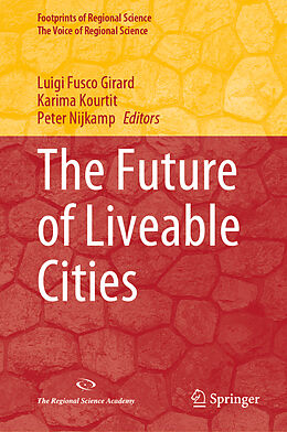 Livre Relié The Future of Liveable Cities de 