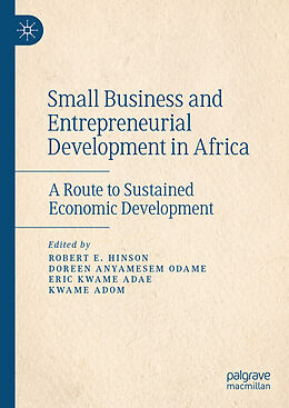 Livre Relié Small Business and Entrepreneurial Development in Africa de 