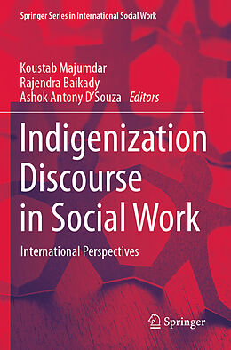 Couverture cartonnée Indigenization Discourse in Social Work de 