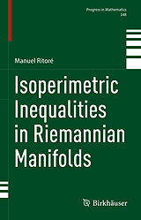 eBook (pdf) Isoperimetric Inequalities in Riemannian Manifolds de Manuel Ritoré