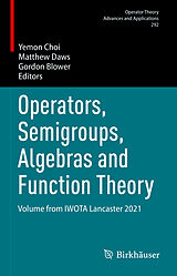 eBook (pdf) Operators, Semigroups, Algebras and Function Theory de 
