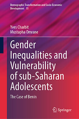 Livre Relié Gender Inequalities and Vulnerability of sub-Saharan Adolescents de Mustapha Omrane, Yves Charbit