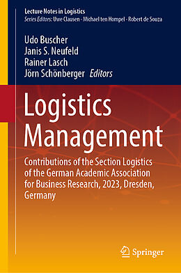 Livre Relié Logistics Management de 