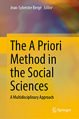 eBook (pdf) The A Priori Method in the Social Sciences de 