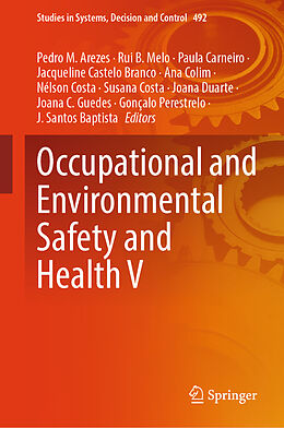 Livre Relié Occupational and Environmental Safety and Health V de 