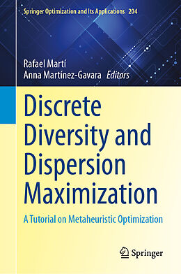 Fester Einband Discrete Diversity and Dispersion Maximization von 