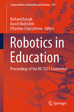Couverture cartonnée Robotics in Education de 