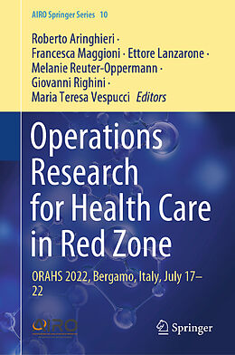 eBook (pdf) Operations Research for Health Care in Red Zone de 