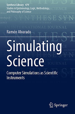 Couverture cartonnée Simulating Science de Ramón Alvarado