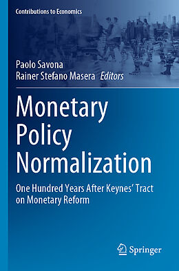 Couverture cartonnée Monetary Policy Normalization de 