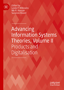 Livre Relié Advancing Information Systems Theories, Volume II de 